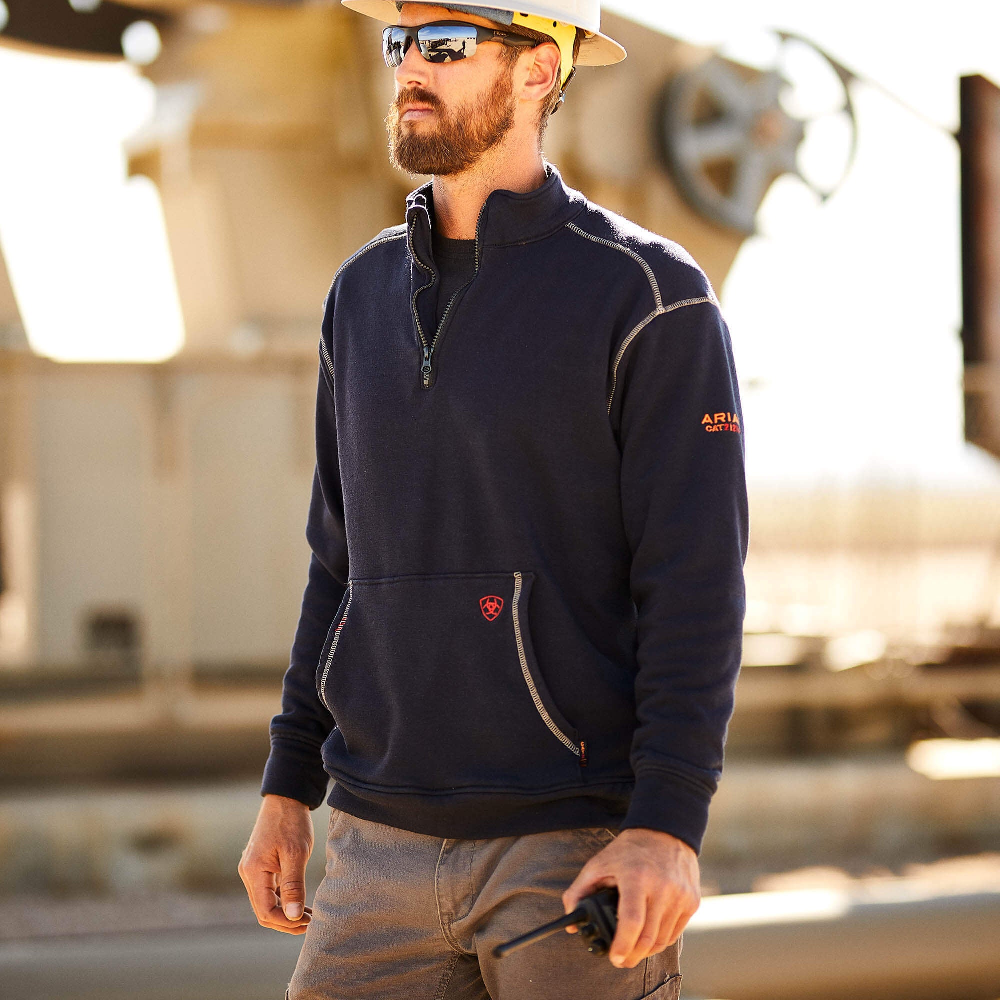 FR Polartec Fleece 1/4 Zip Top
