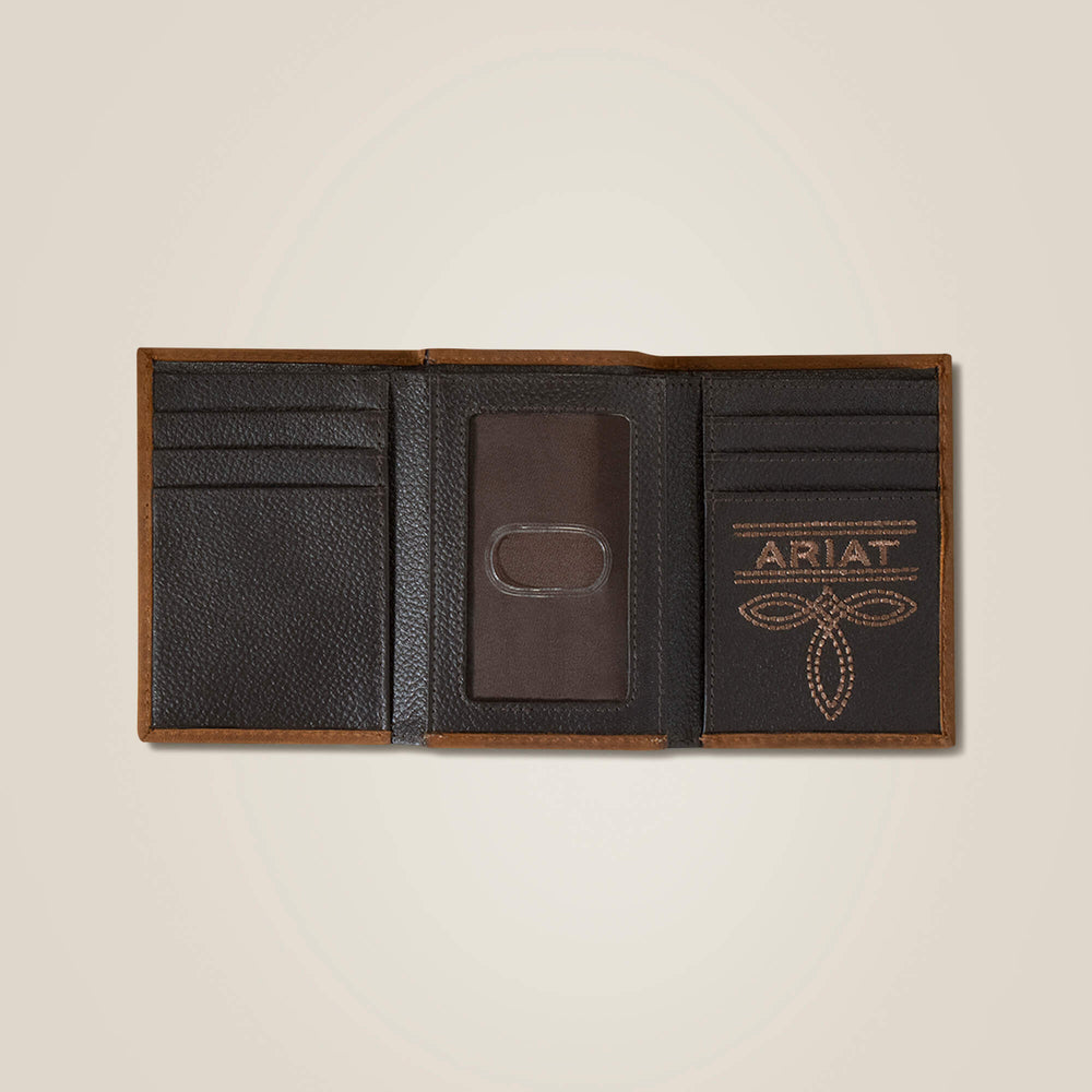 Flag Shield Trifold Wallet