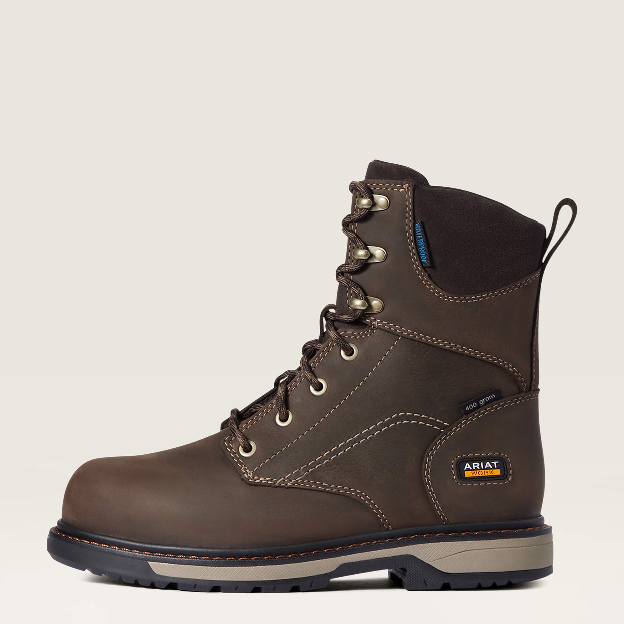 Riveter 8" CSA Glacier Grip Waterproof 400g Composite Toe Work Boot