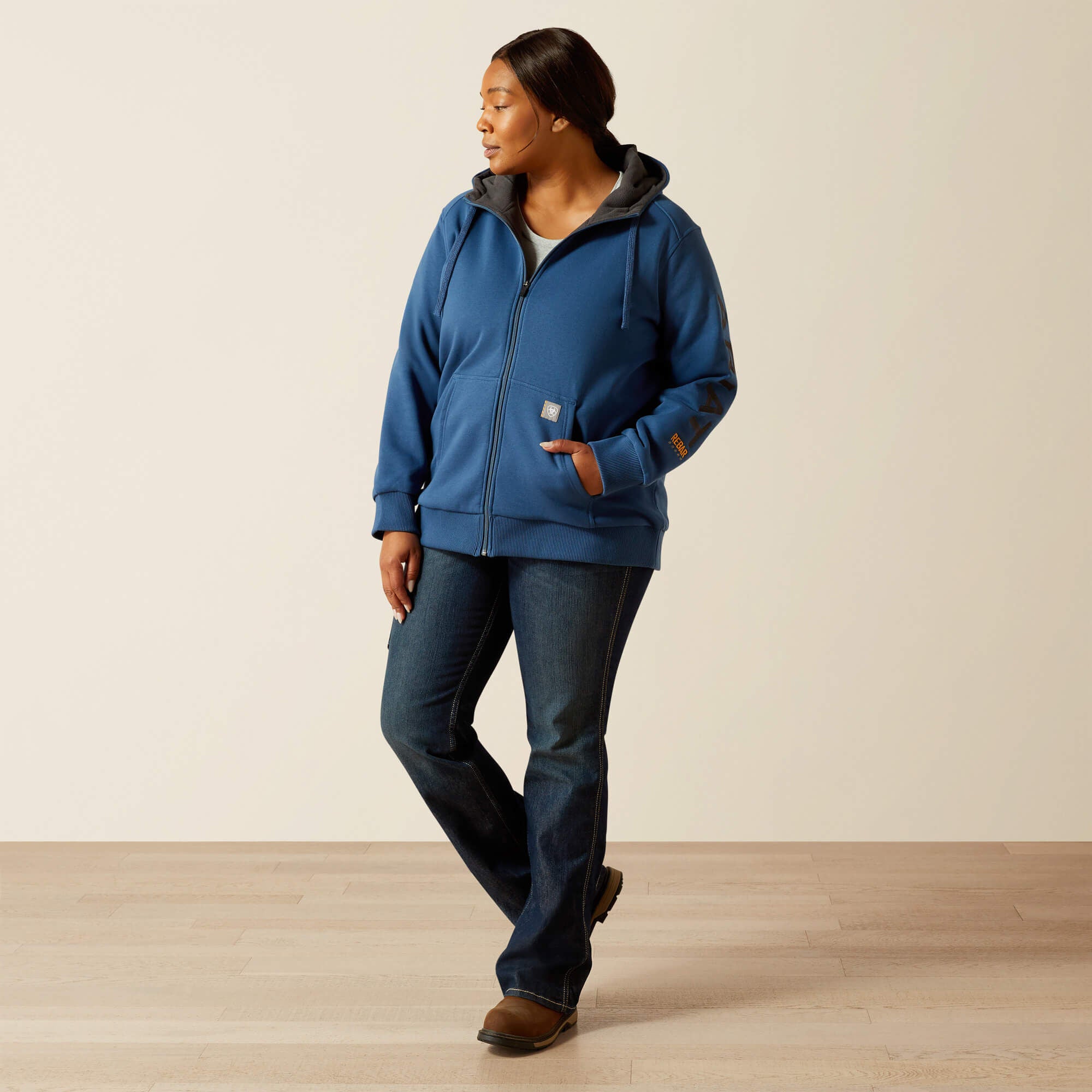 Rebar All-Weather Full Zip Hoodie