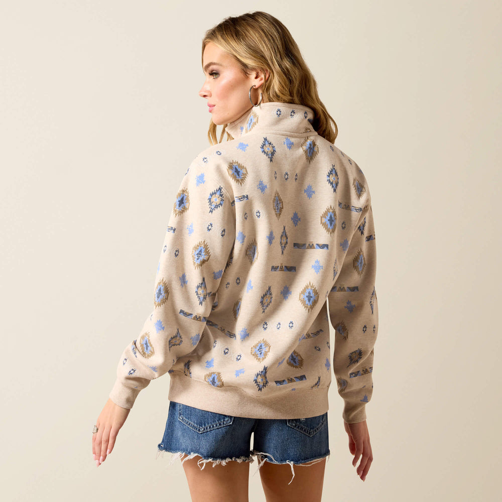 Sapphire 1/2 Zip Sweatshirt