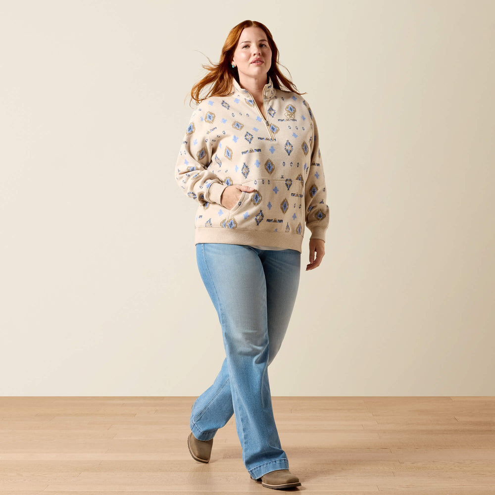 Sapphire 1/2 Zip Sweatshirt