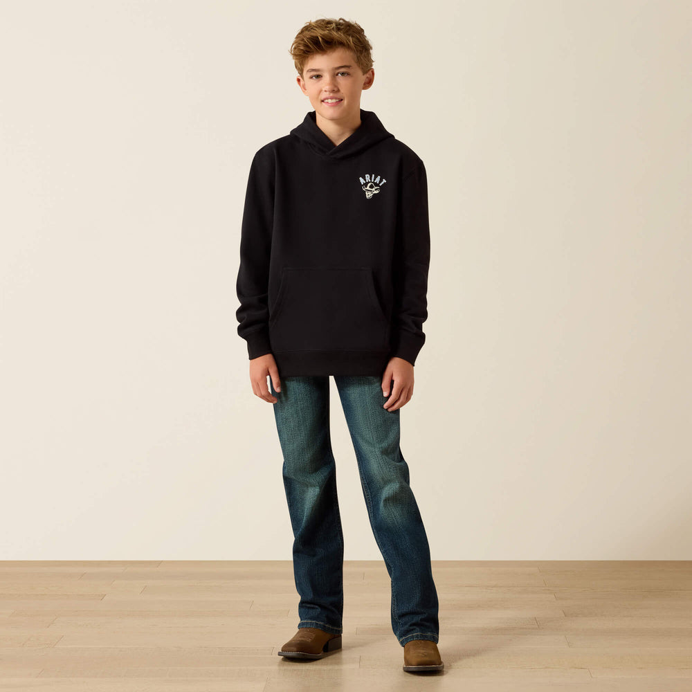 Ariat Stitched Skull Hoodie